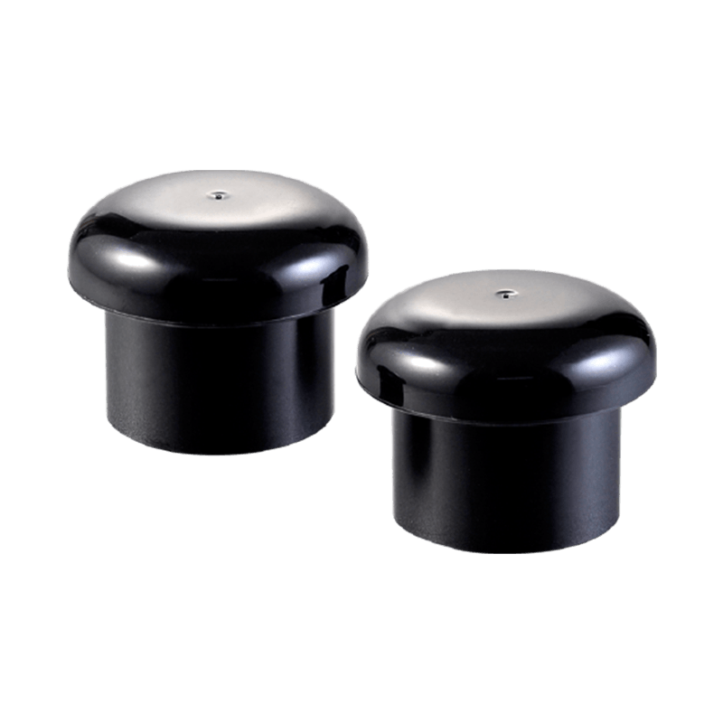 Penutup Skru plastik hitam matte