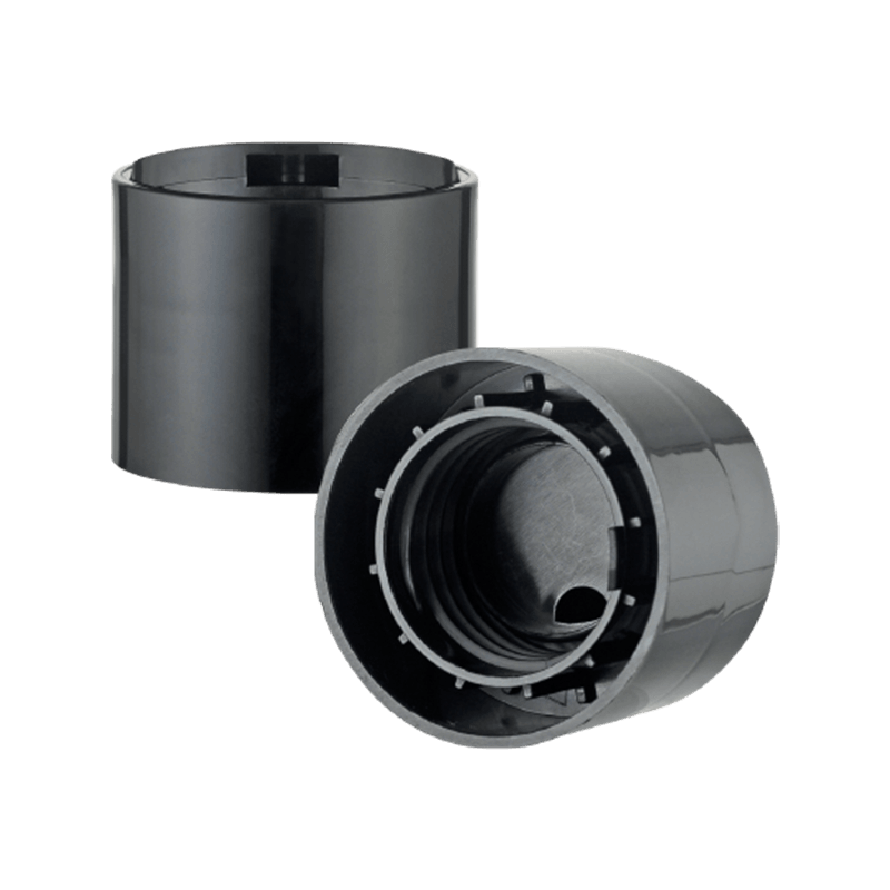 Penutup atas cakera plastik pp hitam untuk detergen