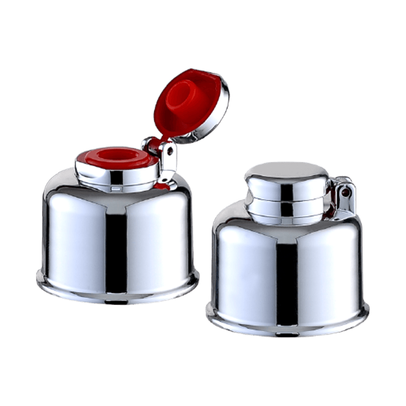 Penampilan semburan plastik Perak Penutup muncung